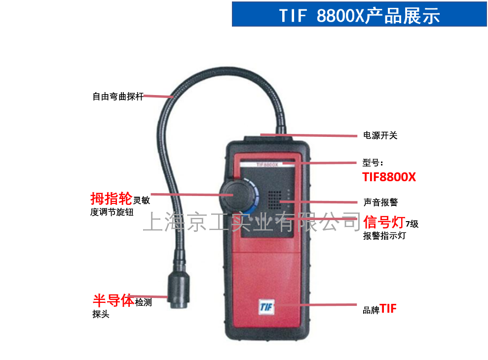 美國(guó)TIF8800X可燃?xì)鉁y(cè)試儀